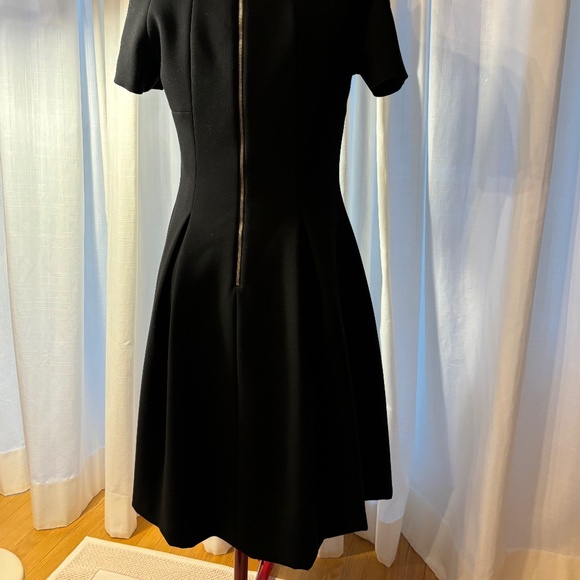 Stunning Pink Tartan Black Dress Size 4 - Picture 4 of 5